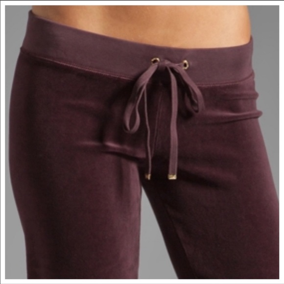 Juicy Couture Pants - NWT Juicy Couture Brown Velour Track Sweat Pants